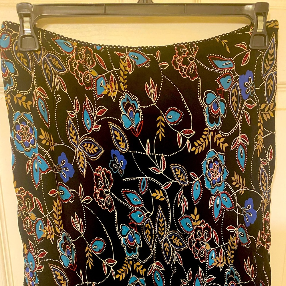 Floral full length skirt